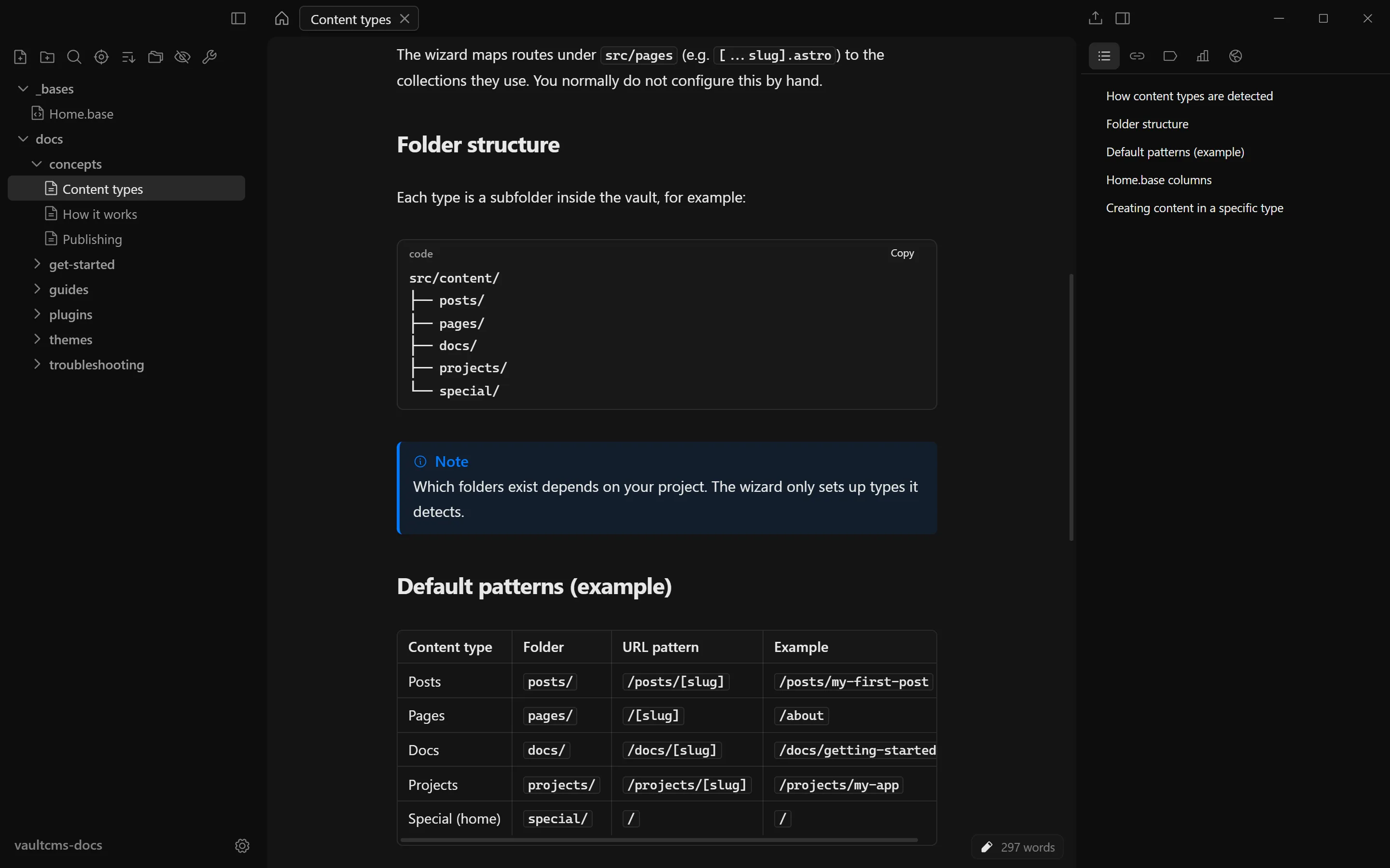 Zeku editing a page in a Starlight documentation project