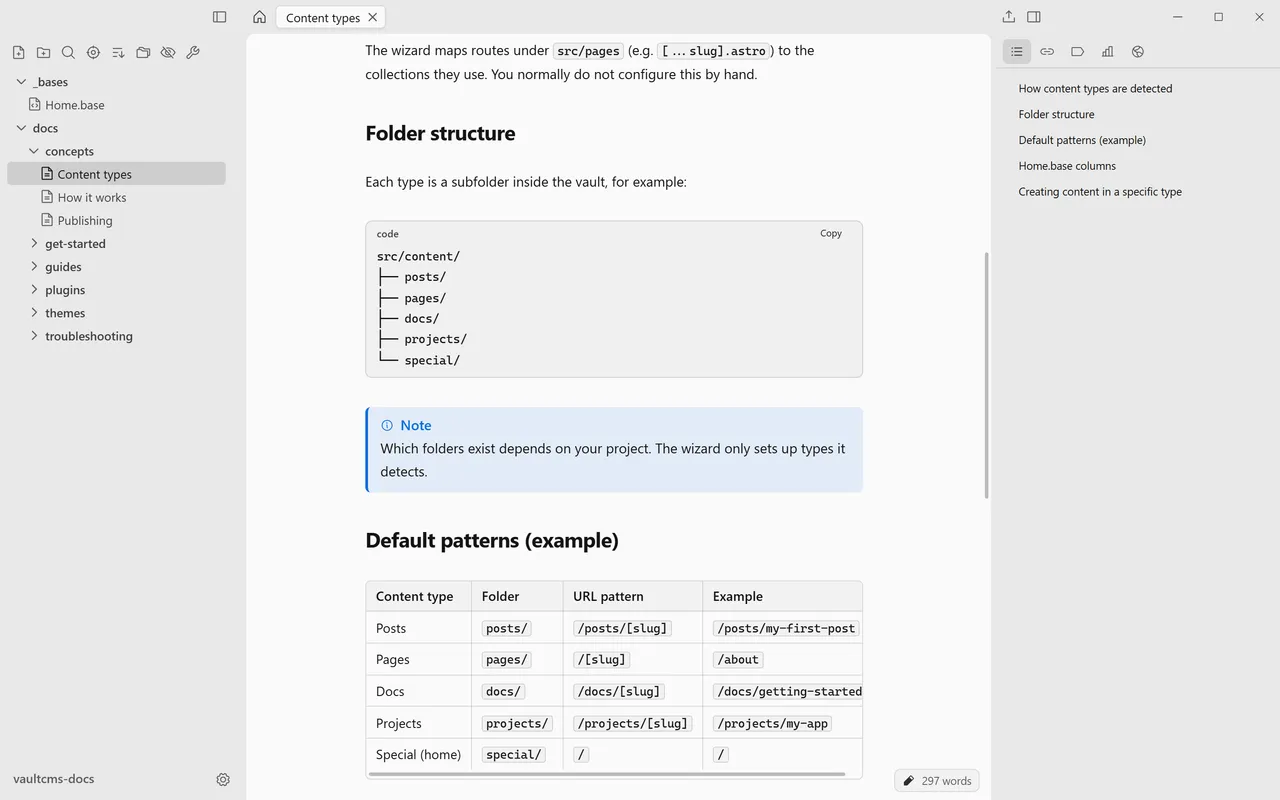 Zeku editing a page in a Starlight documentation project